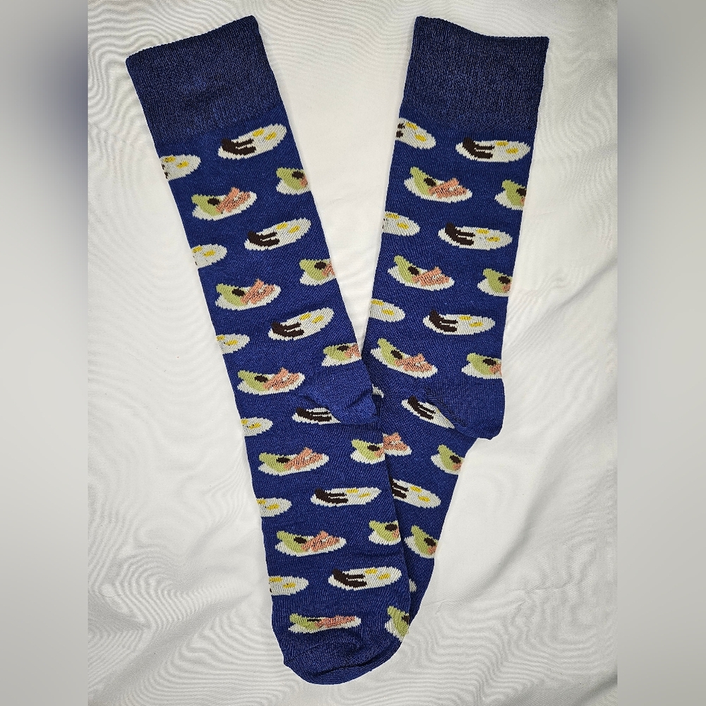 5/$20 Breakfast Casual Socks NEW